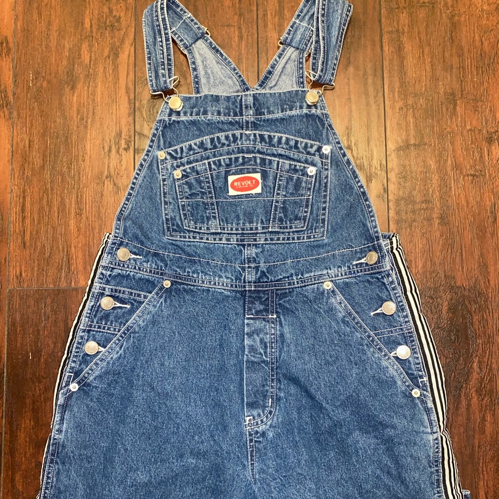 Vintage 90s Revolt Denim Overalls